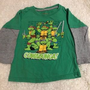 Teenage Mutant Ninja Turtles 4T Long Sleeve Tee